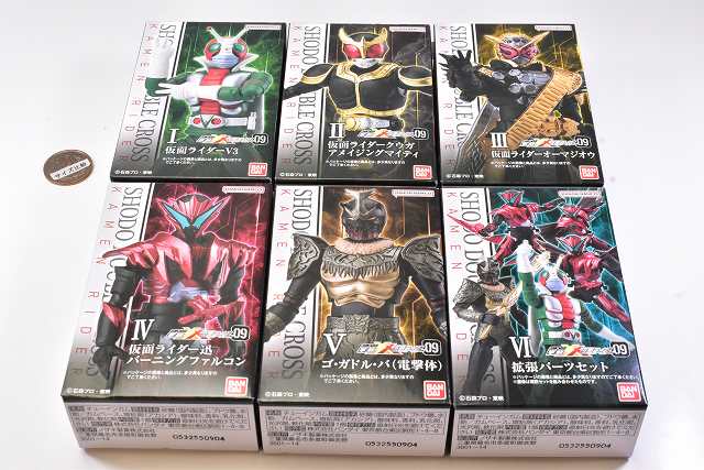 SHODO-X5　6種セット SHODO-X5 6種セット SHODO-X Kamen Rider 6 (Set of 10