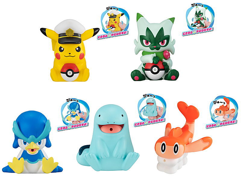 Pokemon mizudeppyu- [All 5 type set(Full Complete)] – toysantajp