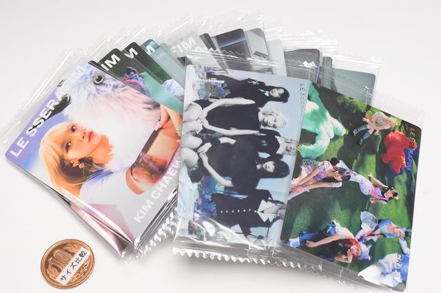 LE SSERAFIM CRAZY Twin Wafers [All 22 type set(Full Complete