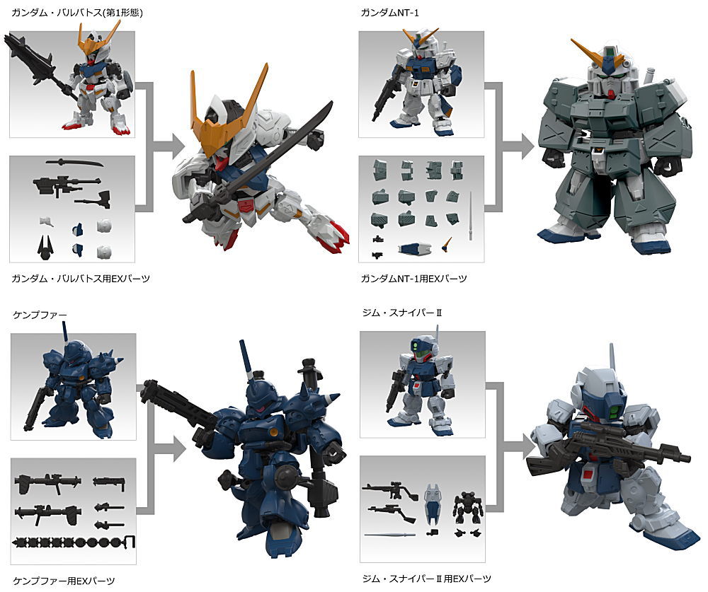 MOBILITY JOINT GUNDAM VOL.12 [All 8 type set(Full Complete
