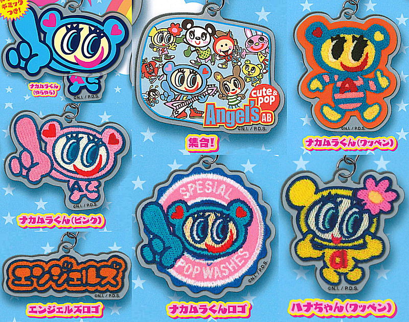 ANGEL BLUE Nakayoshi Acrylic Keychain [All 7 type set(Full