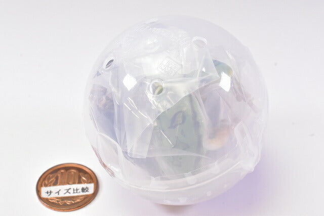 Ikimono Encyclopedia 02 - Set Di 4 Figure Di Larve (bruchi) Da Collezione, Gashapon, Circa 12 Cm, Bandai