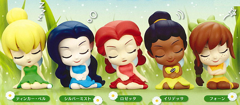 Shoulder Zun Fig. Disney Fairies [All 5 type set(Full