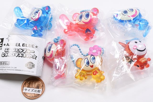 Angel Blue Transparent Mascot [All 6 type set(Full Complete