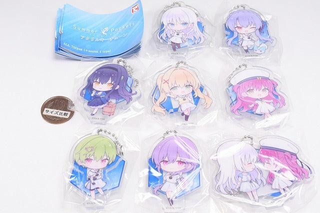 Summer Pockets Acrylic Keychain [All 8 type set(Full Complete