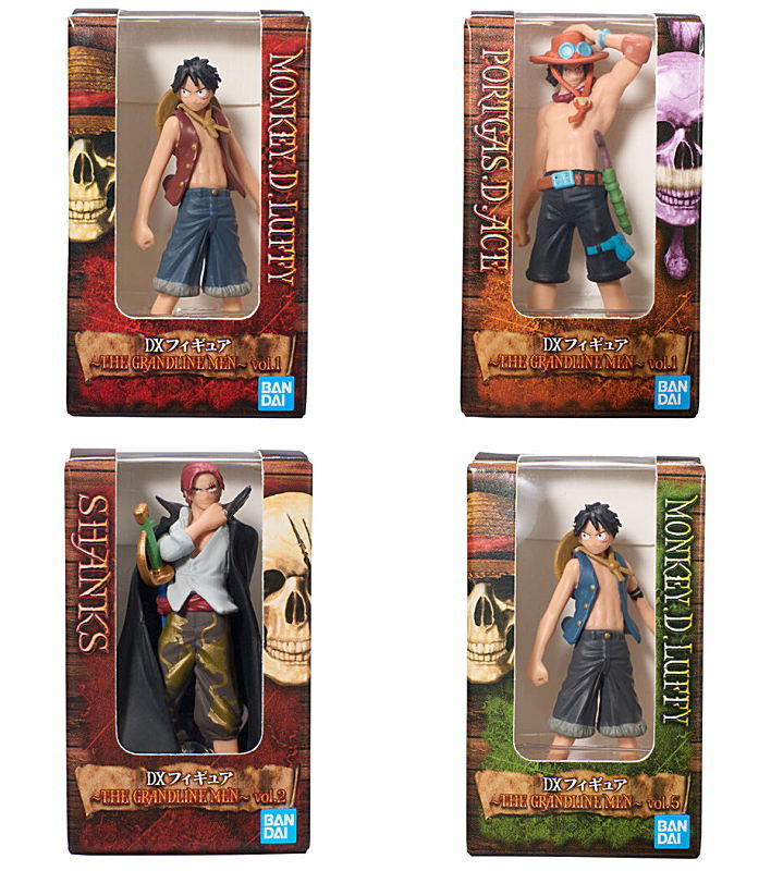 ONE PIECE DXF THE GRANDLINE SERIES Miniature Collection [All 4