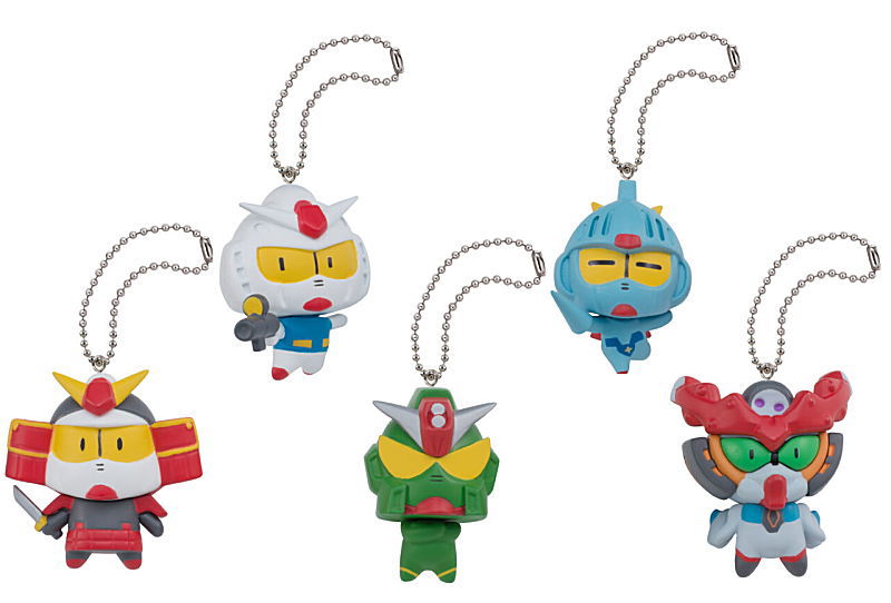 Gundam SD Gundam Swing Mascot [All 5 type set(Full Complete