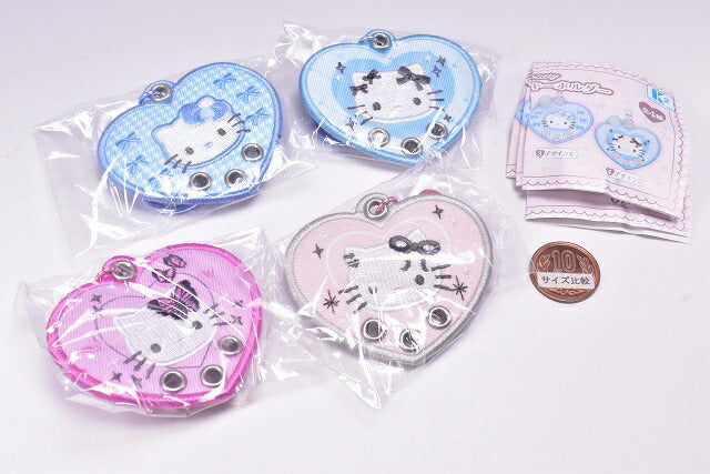 Hello Kitty Embroidered Custom Keychain [All 4 type set(Full