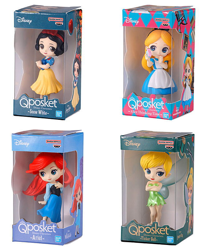 Disney Character Q posket Miniature Collection Part.4 [All 4 type