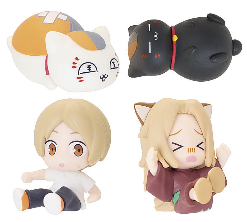 Natsume Yuujinchou Suttenkororin Figure [All 4 type set (Full