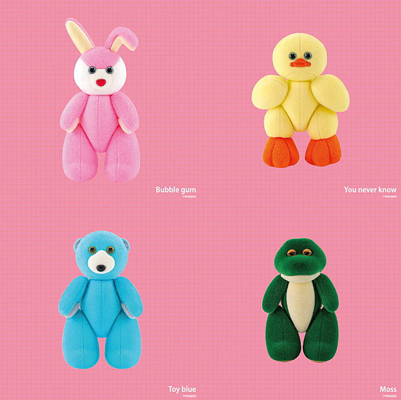 mojojojo Teddy JOJO Figure Collection [All 4 type set(Full