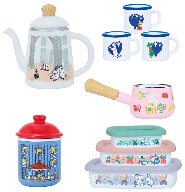 FUJIHORO MOOMIN Mini Collection Part.2 [All 5 type set(Full
