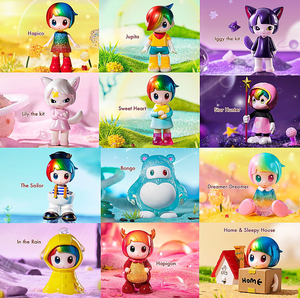 POPMART HAPICO The Wonderful World series #1 [Normal 12 type set
