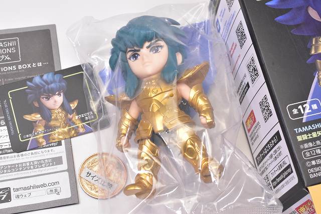 TAMASHII NATIONS BOX Saint Seiya ARTlized Shuketsu! Strongest Gold Sai ...