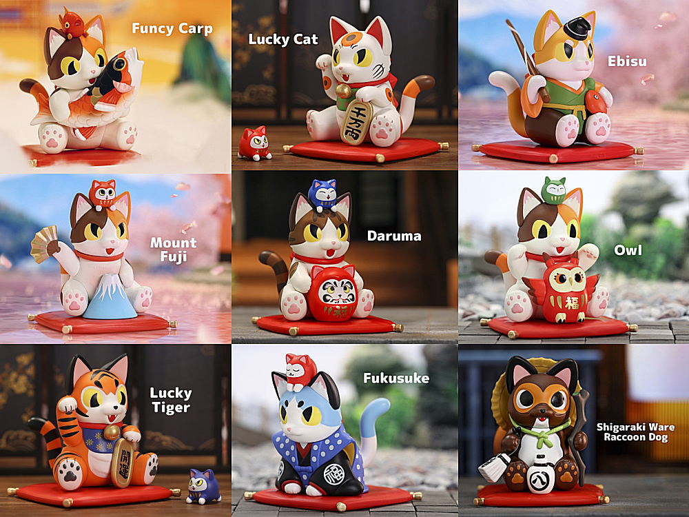 POPMART KAIJU NEGORA Lucky Things シリーズ POPMART KAIJU NEGORA Lucky Things Series Box of 9 : Amazon