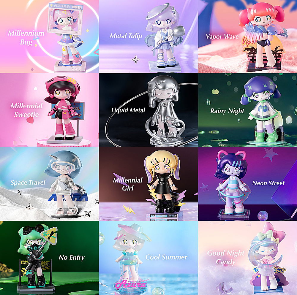 AZURA 12体セット POPMART AZURA Y2K series [Normal 12 type set (Secret is NOT