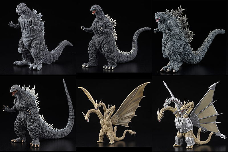 Gekizou Series Successive Generations Godzilla, Kaiju Part.1