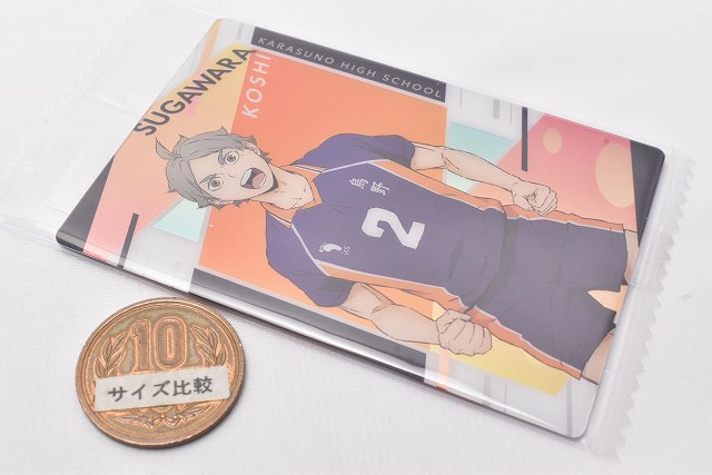 Haikyuu!! Wafer [11.Koshi Sugawara (Character Card)] – toysantajp