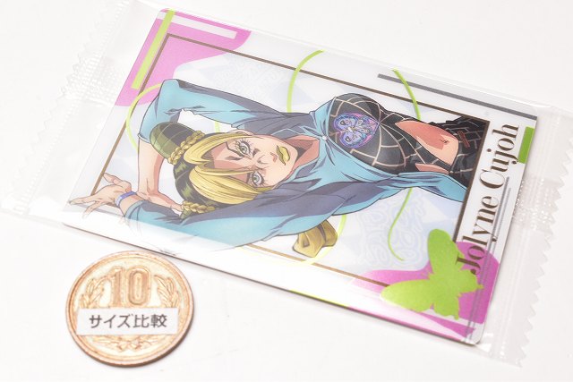 Jojo's Bizarre Adventure JOLYNE CUJOH No.01 Japanese Collectable Metallic  Card