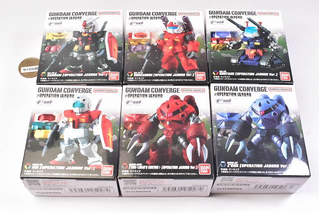 GUNDAM OPERATION 1st COLLECTION 6冊セット FW GUNDAM CONVERGE #OPERATION JABURO [All 6 type set(Full