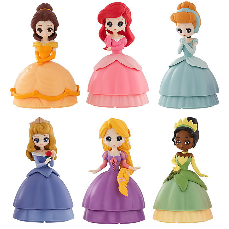 Capchara Heroine Doll Bell, Ariel, Cinderella, Princess Aurora