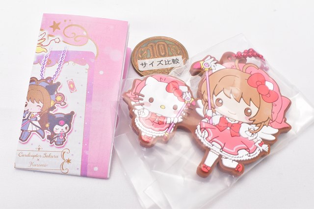 Kinomoto-Zakura & My Melody Cardcaptor Sakura × Sanrio Character  Connector's Acrylic Coaster Lawson ・ Loppi ・ HMV & BOOKS online limited, Goods / Accessories