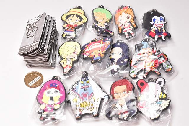 ONE PIECE FILM RED Capsule Rubber Mascot [All 12 type set(Full