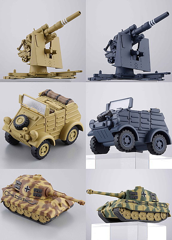 WORLD TANK MUSEUM いろいろ62個セット World Tank Museum Kit: Vol.6: 1Box (10pcs) | HLJ.com