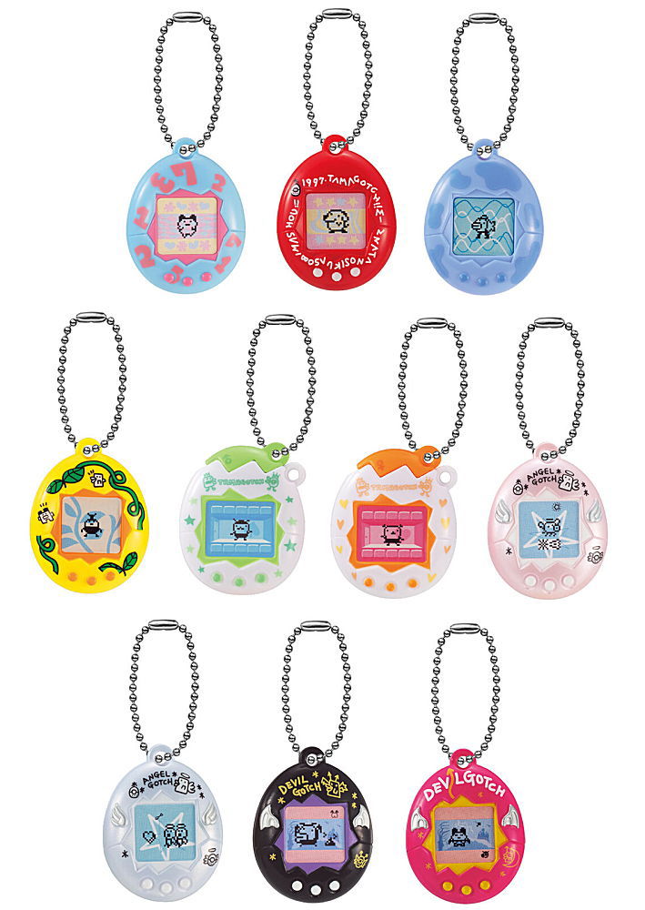 Tamagotchi Miniature charm collection Part.2 [All 10 type set(Full  Complete)]