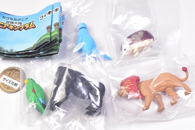 【あ〜きゃん♬】まとめて6点セット Capsule ANIA Adventure Continent Ania Kingdom Figure