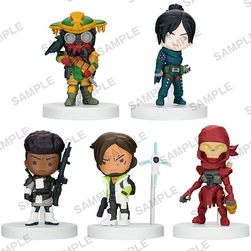 APEX LEGENDS deformed figure vol.1 [All 5 type set(Full Complete