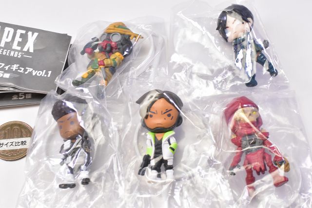 APEX LEGENDS deformed figure vol.1 [All 5 type set(Full Complete