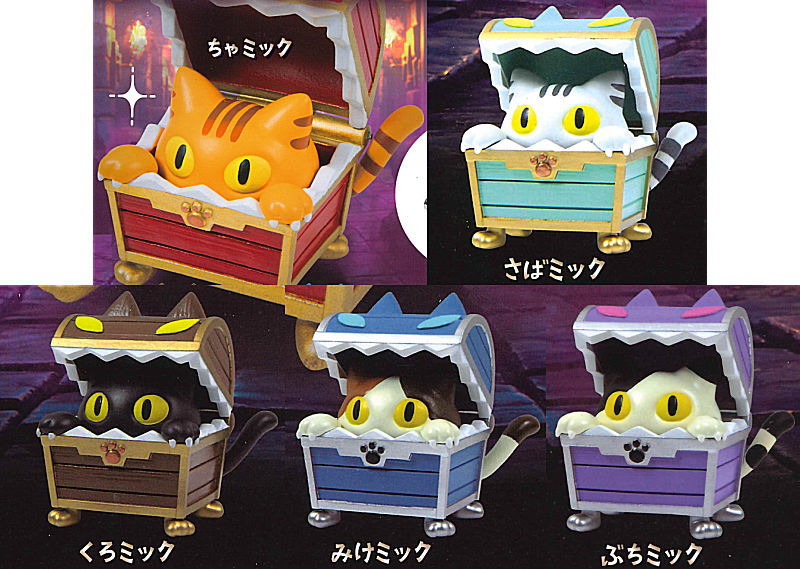 Nyamic mascot figure [All 5 type set(Full Complete)] – toysantajp