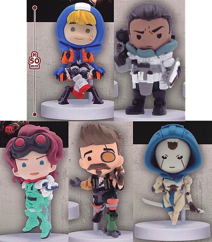 APEX LEGENDS deformed figure vol.3 [All 5 type set(Full Complete
