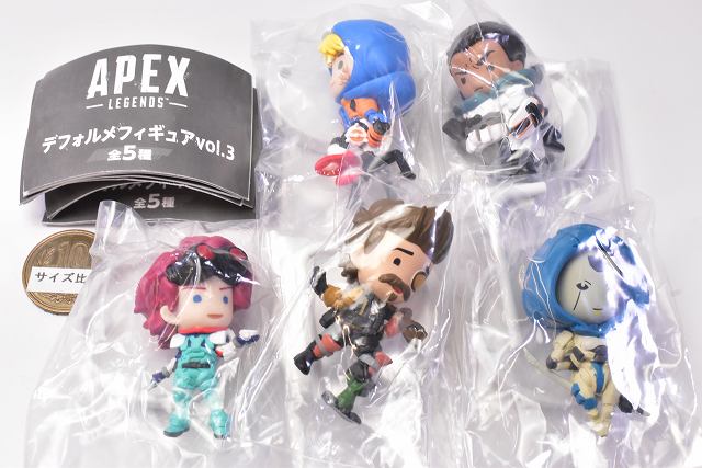 APEX LEGENDS deformed figure vol.3 [All 5 type set(Full Complete