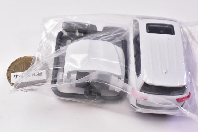 1/64 Hobby Gacha Toyota land cruiser [3.ZX (Precious White Pearl