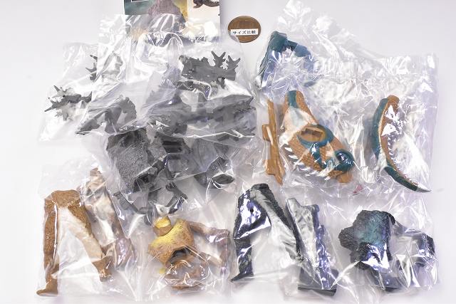 Godzilla HG Series Toho Kaiju [All 4 type set(Full Complete