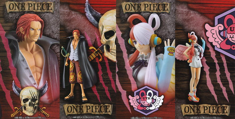 ONE PIECE FILM RED DXF THE GRANDLINE SERIES SHANKS & UTA