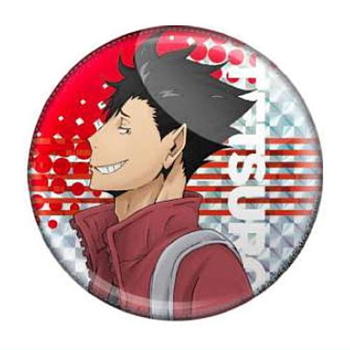 Haikyu!! Middle Blocker Glitter Can Badge [4.Tetsuro Kuroo]