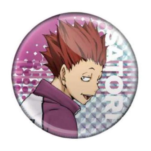 Haikyu!! Middle Blocker Glitter Can Badge [6.Satori Tendou]