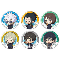 Can Badge Collection Jujutsu Kaisen Tokotoko edition Kaigyoku Gyokusetsu [All 6 type set (Full Complete)]