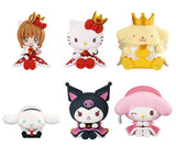 GASHABOX Cardcaptor Sakura x Sanrio Characters Special Collaboration Mascot kirakira Perfume ver. [All 6 type set (Full Complete)]