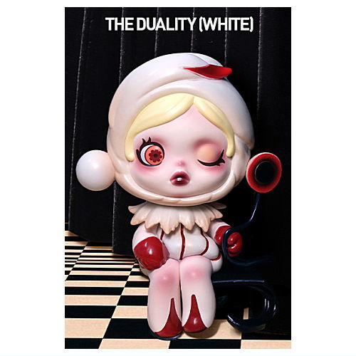 POPMART SKULLPANDA Image Of Reality series [9.The Duality(White)]