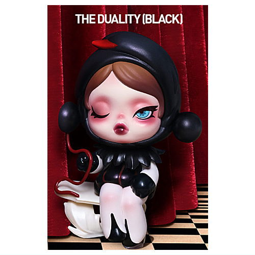 POPMART SKULLPANDA Image Of Reality series [10.The Duality(Black)]