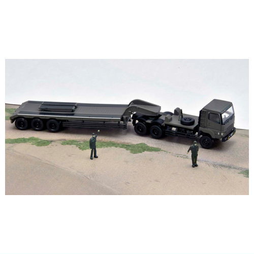 GJ! Hataraku Norimono Hyakkei 003R -SDF Disaster Prevention Training Site- Returns [5.73 Type Extra Large Semi-trailer + SDF]