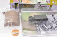GJ! Hataraku Norimono Hyakkei 003R -SDF Disaster Prevention Training Site- Returns [7.Extra Large Truck (6 x 4) + Large tent + SDF Member]