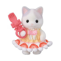 Sylvanian Families BB-11 Baby Collection Baby Cake Party Series [1.Latte CAT baby (Mabel)]