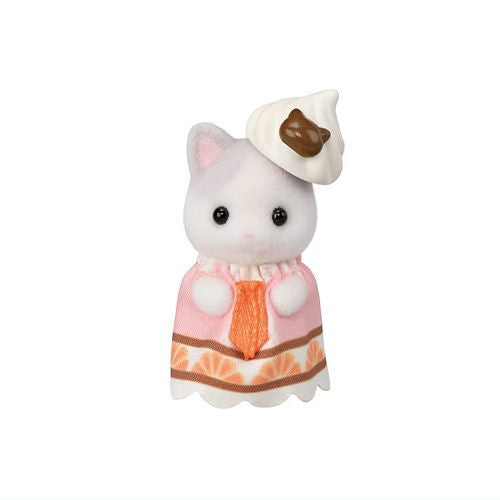 Sylvanian Families BB-11 Baby Collection Baby Cake Party Series [2.Latte CAT small baby (Cara)]