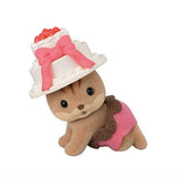 Sylvanian Families BB-11 Baby Collection Baby Cake Party Series [3.Walnut Squirrel baby (Alyssa)]