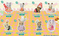 Sylvanian Families BB-11 Baby Collection Baby Cake Party Series [All 8 type set(Full Complete)]